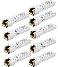 10G SFP+ to RJ45 Copper Transceiver Module 30m 10GBASE-T Multi-Brand Compatible picture