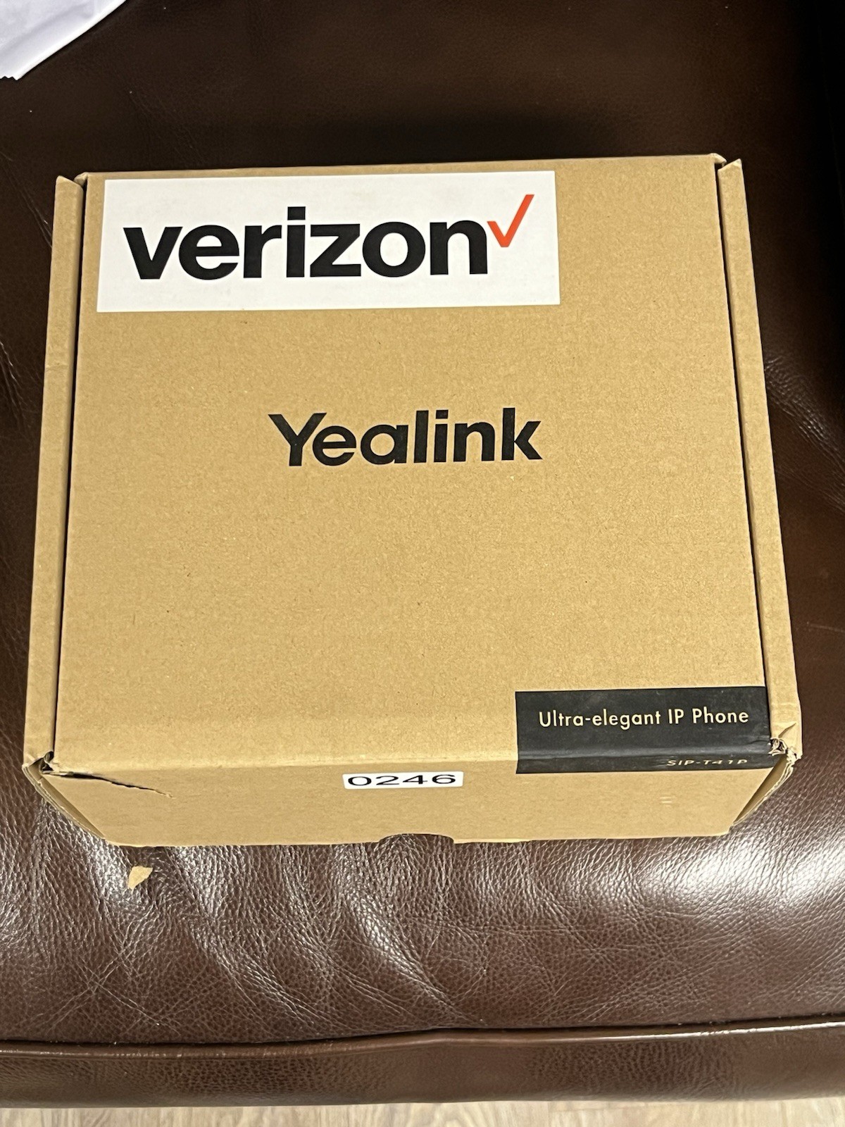 Yealink SIP-T41P Verizon One Talk VoIP Desk Phone Black Open Box New