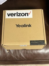Yealink SIP-T41P Verizon One Talk VoIP Desk Phone Black Open Box New picture