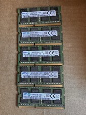 Lot Of (5) Samsung 8GB 2Rx8 PC3-12800s Ram Memory picture