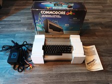 Commodore 64 C64 Computer Tested W/ Box Power Supply AV Chord + Reg Card picture