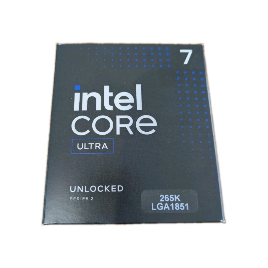 Intel Core Ultra 7 265K CPU Desktop Processor LGA 1851 20-Core - New Intel Core Ultra 7 265K CPU Desktop Processor LGA 1851 20-Core - New