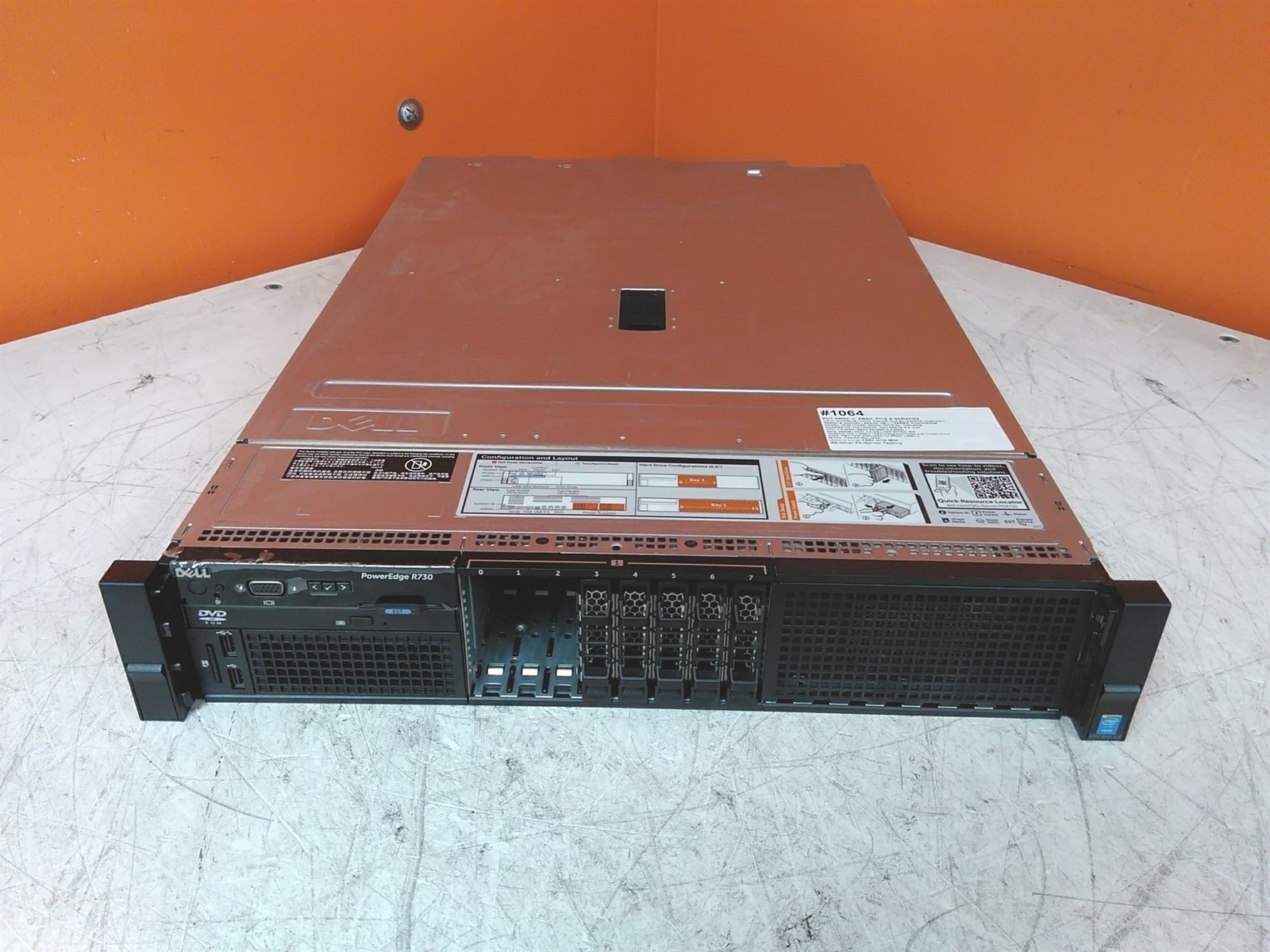 Barebones Dell PowerEdge R730 Server 2x Xeon E5-2660v3 2.6GHz=20 Cores NO RAM Barebones Dell PowerEdge R730 Server 2x Xeon E5-2660v3 2.6GHz=20 Cores NO RAM