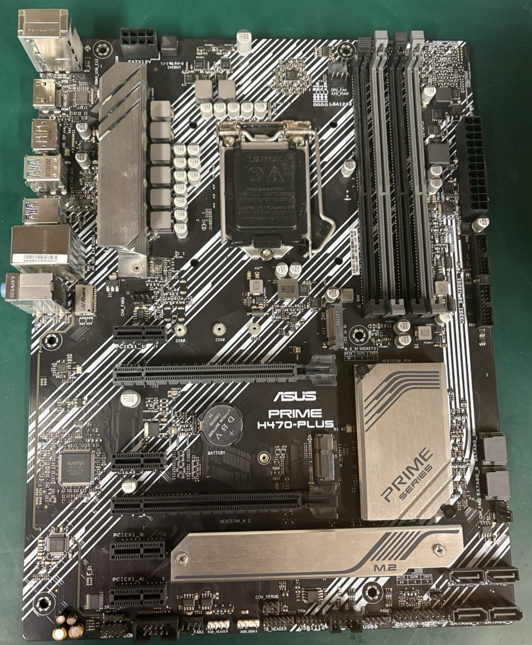 ASUS PRIME H470-PLUS Socket 1200 DDR4 Motherboard ASUS PRIME H470-PLUS Socket 1200 DDR4 Motherboard