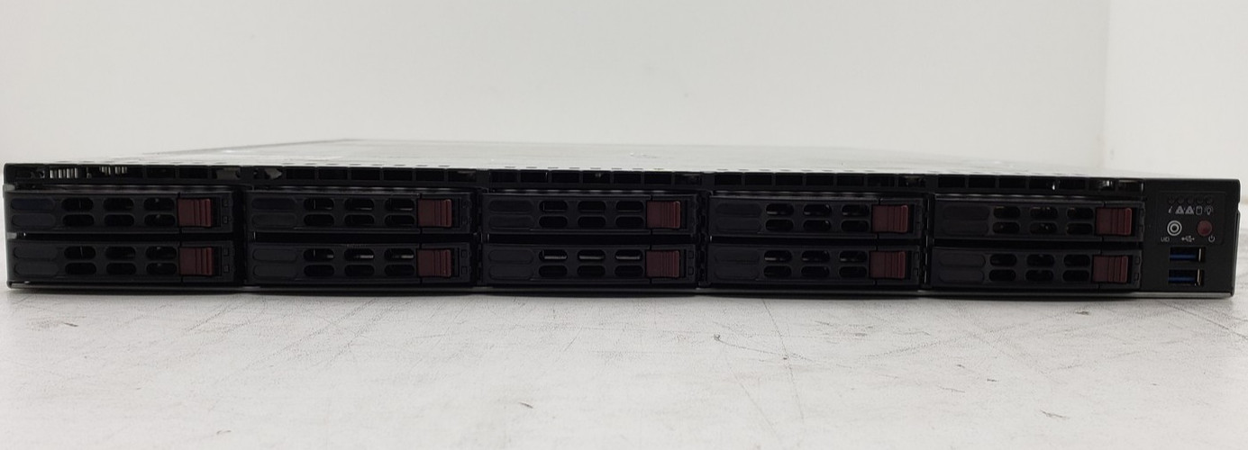 Supermicro SYS-1018R-WC0R 1U Rack Server Xeon E5-2620 v4 64GB DDR4 RAM No HDD. Supermicro SYS-1018R-WC0R 1U Rack Server Xeon E5-2620 v4 64GB DDR4 RAM No HDD.