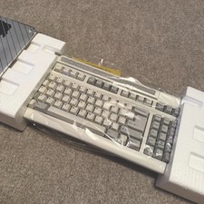 vintage NOS Datacomp DSK119G, ALPS SKCM white, double shot, 90s, 5-pin DIN, rare picture