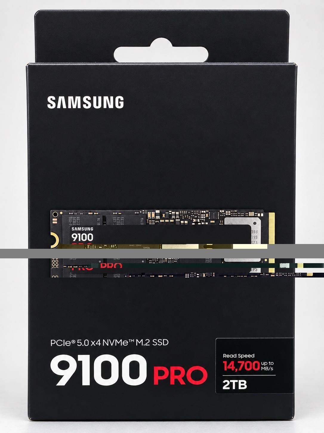Samsung 9100 PRO 2TB PCIe 5.0 x4 NVMe M.2 Internal SSD Black Samsung 9100 PRO 2TB PCIe 5.0 x4 NVMe M.2 Internal SSD Black