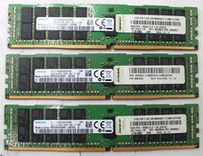 3 Sticks - Samsung M393A2G40EB1-CRC0Q 16GB 2Rx4 PC4-2400T ECC Server RAM PC4 picture