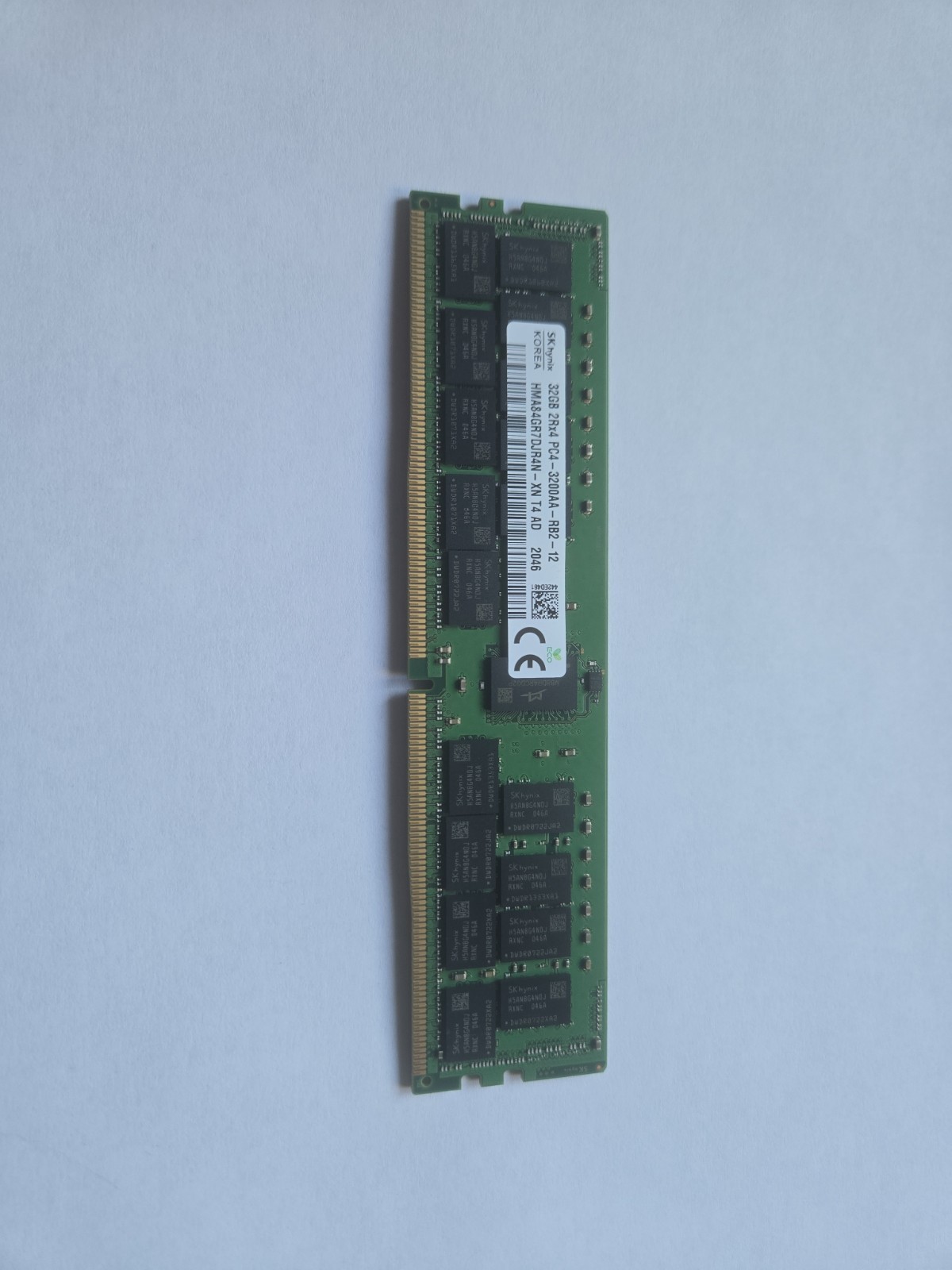 Hynix ECC SERVER RAM - 32GB 2Rx4 PC4-3200AA-RB2-12 HMA84GR7DJ4RN - XN T4 AD