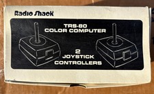 VINTAGE - TANDY TRS-80 Radio Shack 2 Joystick Controllers w/ Box 26-3008 - NEW picture