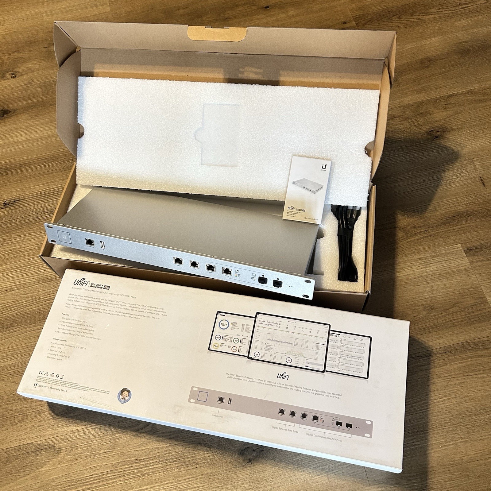Ubiquiti UniFi Security Gateway Pro 4 (USG-PRO-4) - NOS