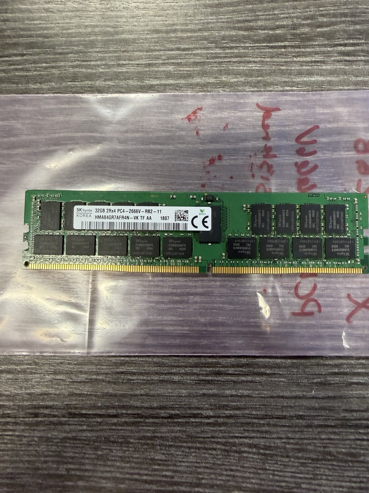 SK Hynix 32GB DDR4-2666V-2Rx4-RB2-11 RAM HMA84GR7AFR4N-VK