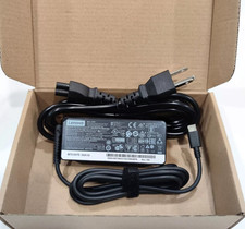 OEM Genuine 45W USB-C Charger For Lenovo ThinkPad X1 Carbon 5th 6th 7th Gen 2017 picture
