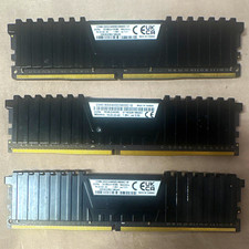 BROKEN Corsair Vengeance LPX 32GB (2x16GB) DDR4-3600 288-Pin DIMM RAM And 8GB  picture