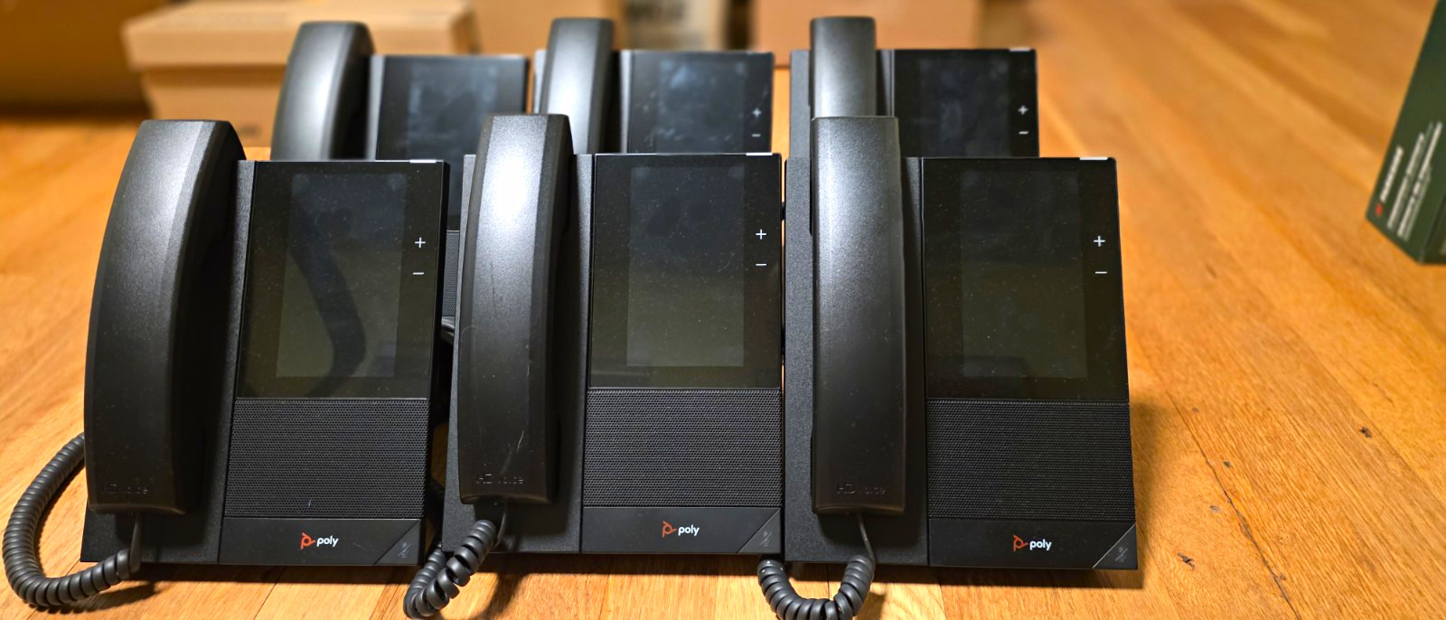 Poly CCX 500 Corded VoIP Phone w Microsoft Teams