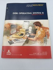 Atari 400/800 Disk Operaing System II Reference Manual, manual only picture