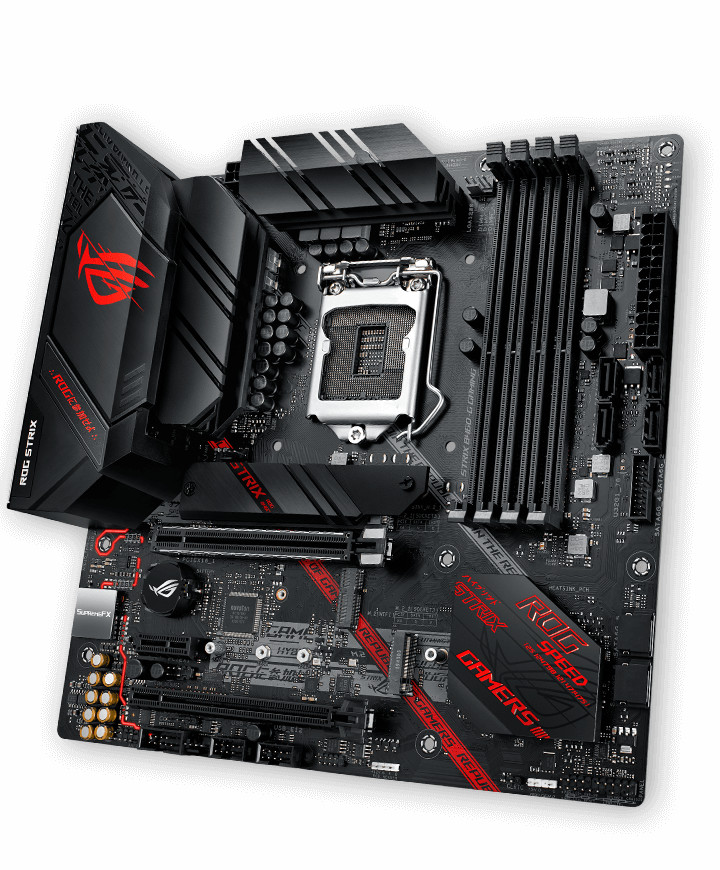 ASUS ROG STRIX B460-H GAMING ATX LGA1200 Intel DDR4 4-DIMM Motherboard