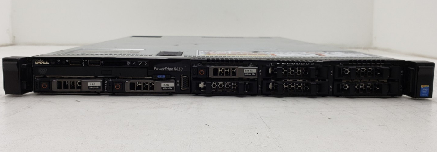 Dell PowerEdge R630 1U Rack Server 2x Xeon E5-2620 v3 32GB DDR4 RAM No HDD