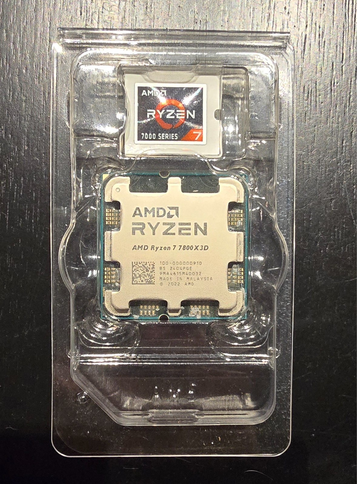 AMD - Ryzen 7 7800X3D 8-CORE 16-THREAD AM5