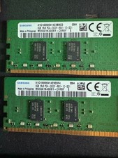 LOT OF 2 Samsung 16GB (2x8GB) DDR4-2933 ECC REG RDIMM M393A1K43DB1 picture