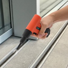 Cordless 2-in-1 Air Duster & Mini Vacuum 13,000 RPM 150W 7.4V 3000mAh Orange picture