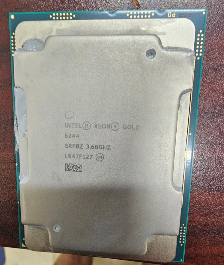 Intel Xeon Gold 6244 SRF8Z 3.60GHz 24.75MB 8-Core LGA3647 CPU Processor