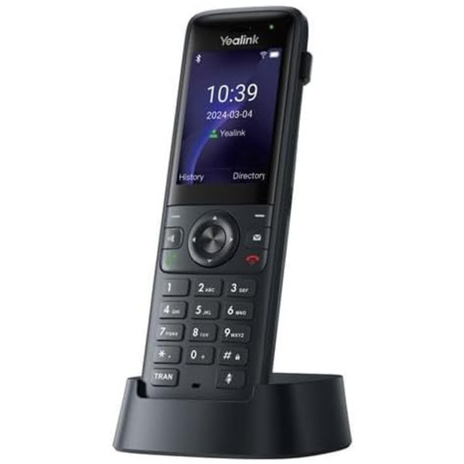 Yealink 1301013 AX83H Cordless Wi-Fi, Bluetooth 5 VoIP Handset Phone, Gray Yealink 1301013 AX83H Cordless Wi-Fi, Bluetooth 5 VoIP Handset Phone, Gray