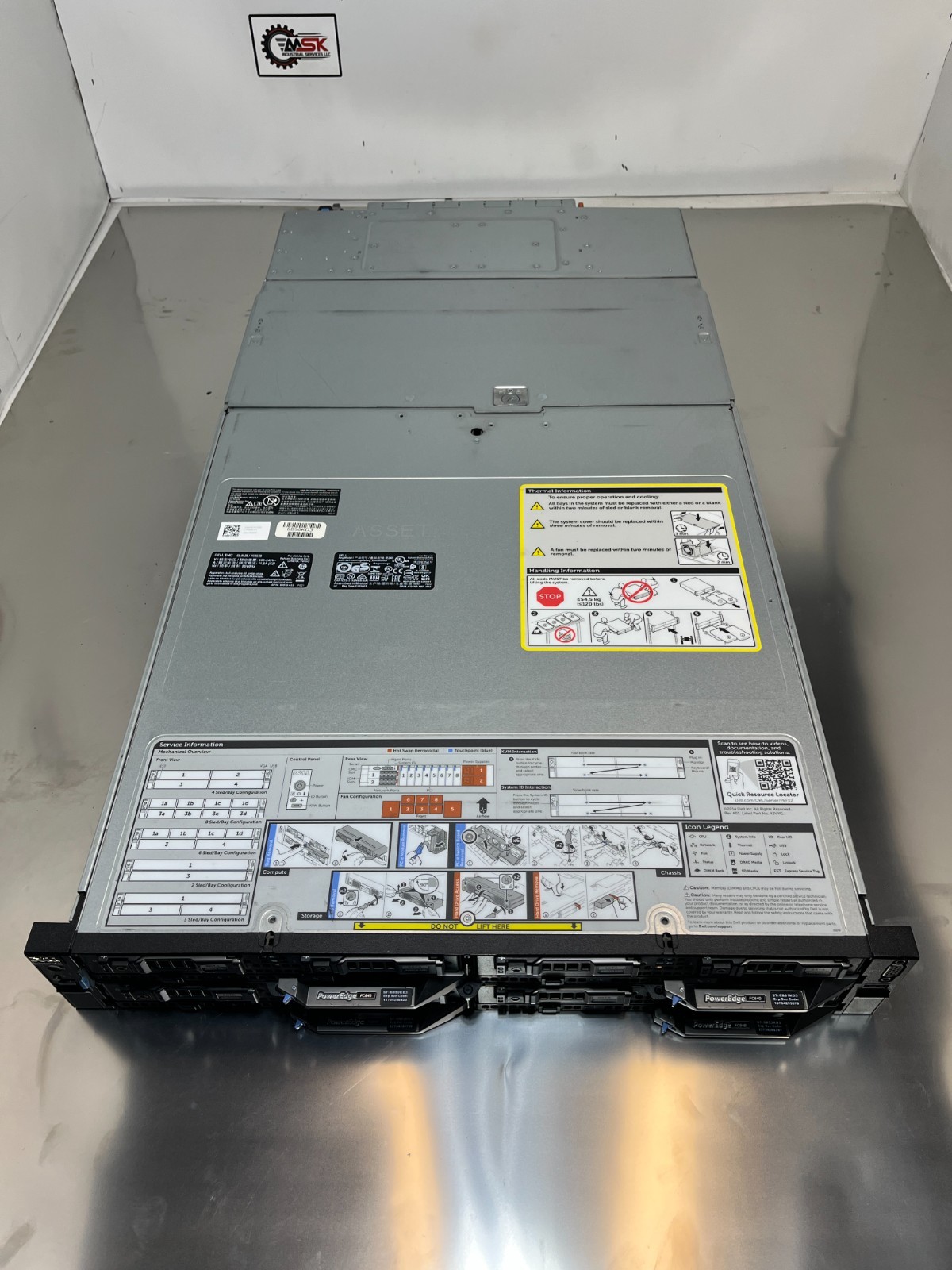 Dell Poweredge FX2s Server Removed from Working System Dell Poweredge FX2s Server Removed from Working System