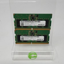 Micron PC5-5600B-SC0-1110XT 16GB (2x8GB) RAM DDR5 5600MHz MTC4C10163S1SC56BD1 picture