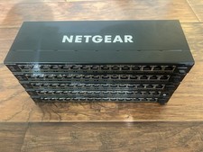 Lot Of 5x Netgear 16 Port-POE+ Switches, SFP, 4x PSU. GS316EP (3), GS316EPP (2) picture