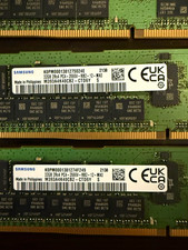 Samsung 128GB (4x32GB) DDR4 DIMM PC4-2666V RAM M393A4K40CB2-CTDGY picture