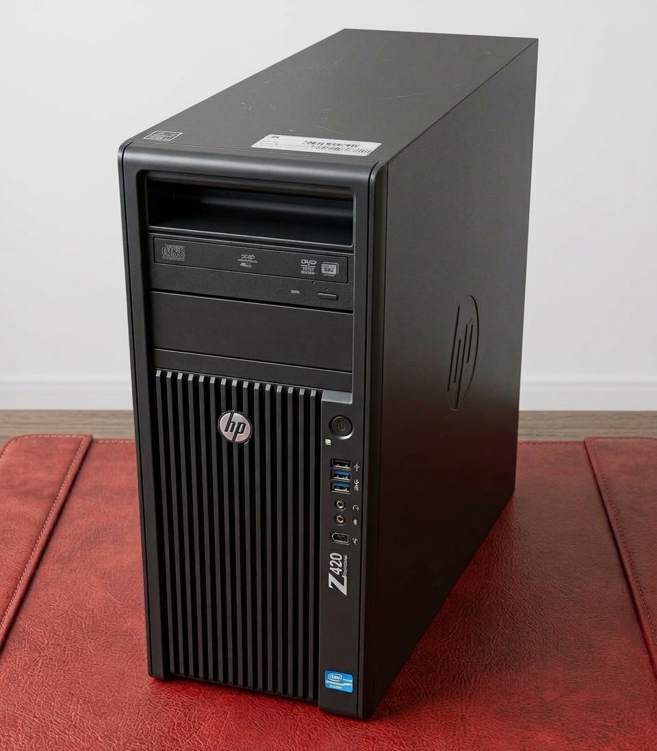 HP Workstation Z420 Xeon E5 2680 2.70GHz 32GB Ram 240GB SSD Windows 11 Nvidia