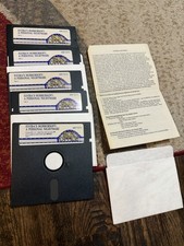 UNTESTED 5.25” Floppy Disk Disc Misc Lot Vintage Games Elvira’s-Jeopardy Win Lo picture
