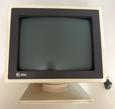 Vintage AT&T Monitor CRT 313 Retro CRT Monitor Monochrome Monitor Untested picture