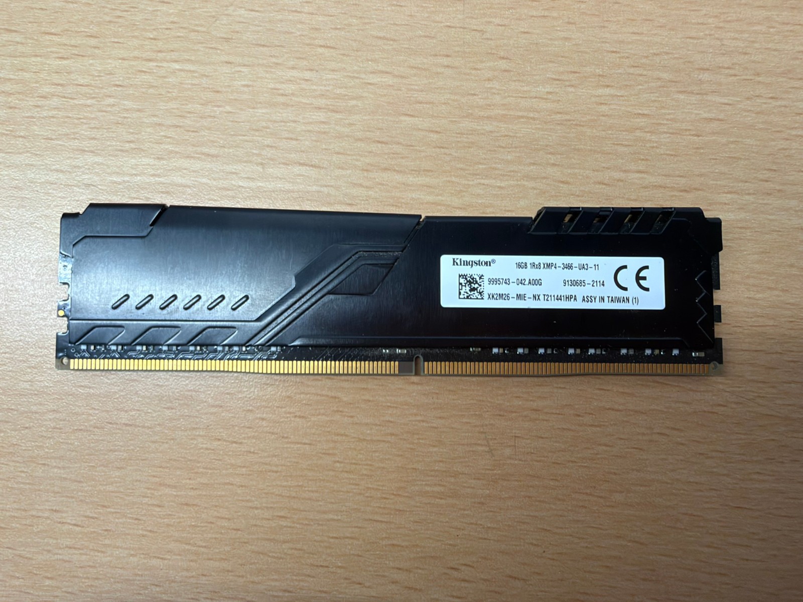 16GB (16GBx1) Kingston Fury DDR4-3466MHz 995743-042.A00G XMP4 RAM DIMM - Tested 16GB (16GBx1) Kingston Fury DDR4-3466MHz 995743-042.A00G XMP4 RAM DIMM - Tested