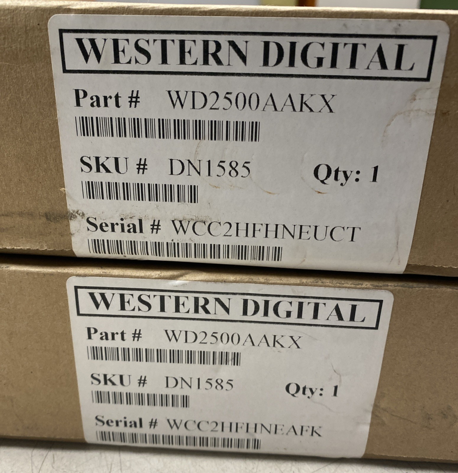 2 Sealed Western Digital Blue 250GB HDD SATA III 3.5 2 Sealed Western Digital Blue 250GB HDD SATA III 3.5