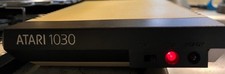 Atari 1030 Modem, Adapter, 13-Pin S10 I/O Data Cables, Manual (attached). picture