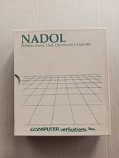 Vintage Apple II Software Nibbles Away Disk Optimized Language 1985 picture