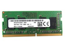 MICRON PC4-2666 4GB DDR4 SODIMM MEMORY - GREEN picture