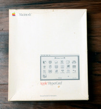 Vintage Rare Collectable 1st Ver. (M0556/A) Apple(Wildcard) Hypercard Box Set picture