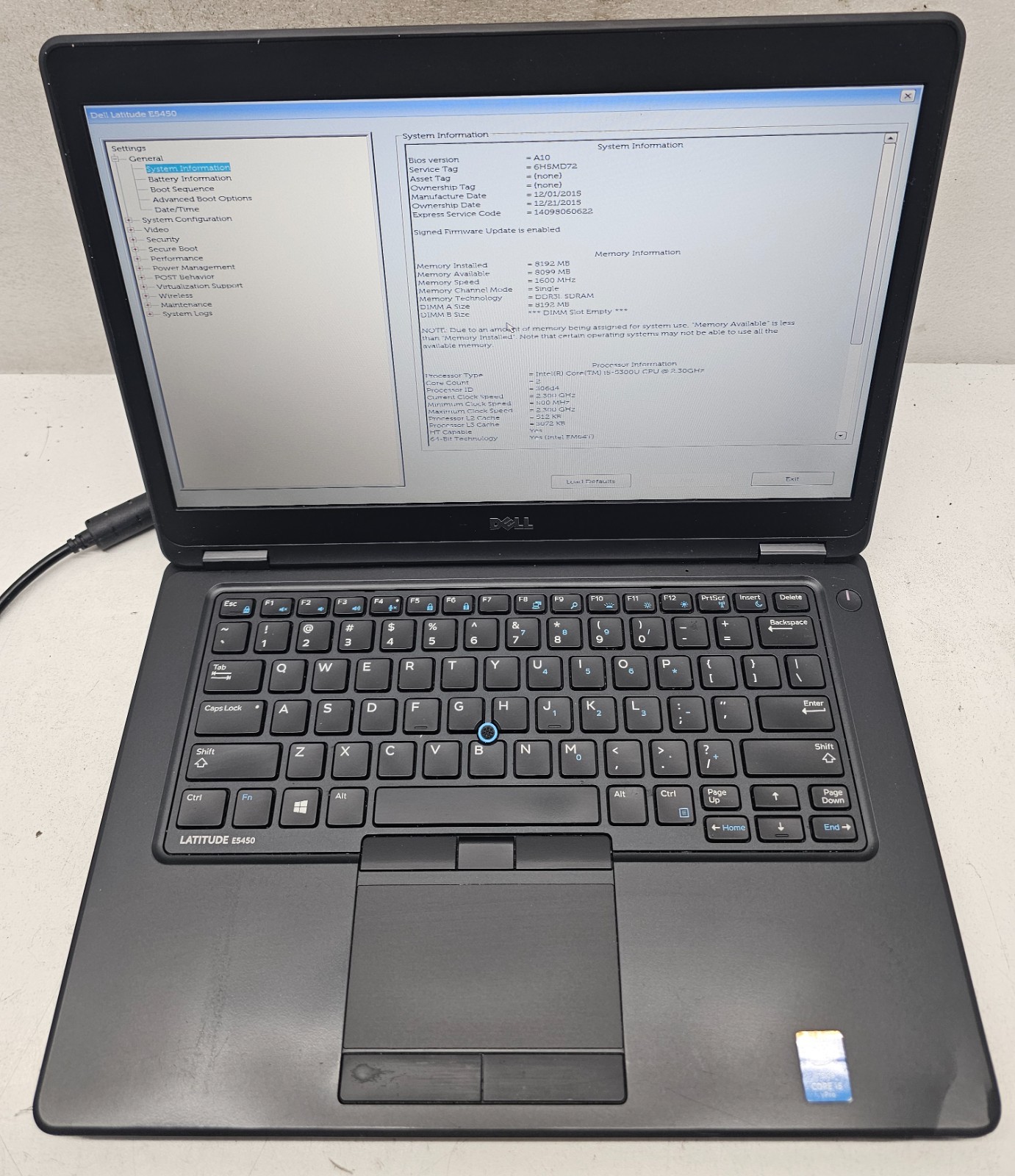 Dell Latitude E5450 14\