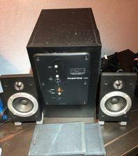 Vintage Creative Inspire T2900 2.1 Stereo PC Speakers and subwoofer picture