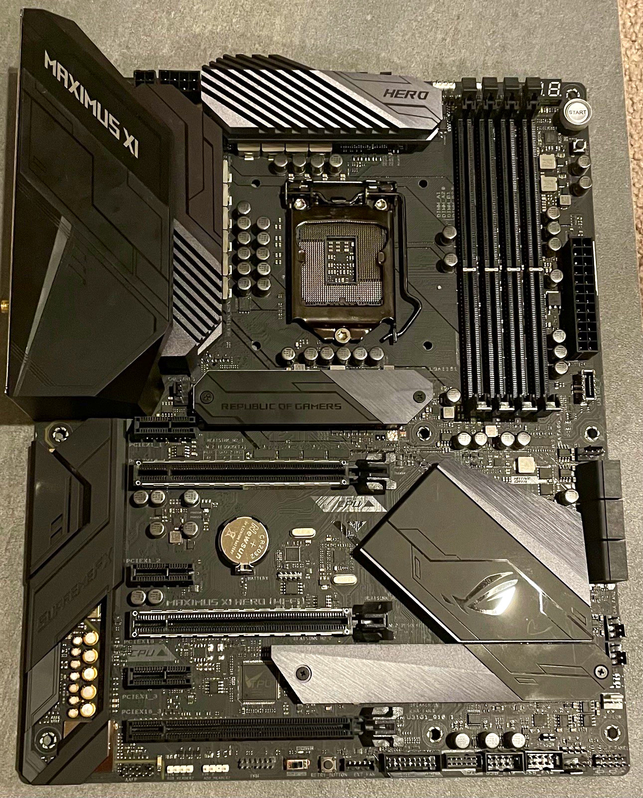 ASUS ROG Maximus XI Hero (Wi-Fi) ATX LGA1151 DDR4 Intel M.2 PCIe ASUS ROG Maximus XI Hero (Wi-Fi) ATX LGA1151 DDR4 Intel M.2 PCIe