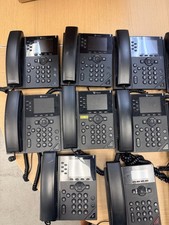 Lot of 18 Polycom VoIP Phones 15 VVX 350 + 3 VVX 150 Business IP Phones picture