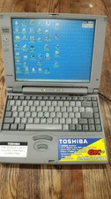 Vintage Toshiba Satellite 205CDS Laptop Tested And Working See Description picture