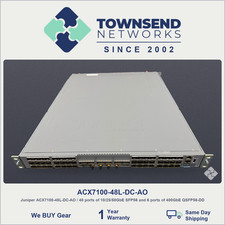 Juniper ACX7100-48L-DC-AO / 48 ports of 10/25/50GbE SFP56 picture