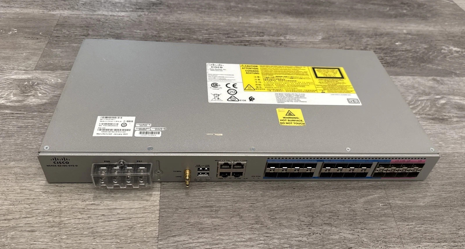 Cisco N540X-6Z18G-SYS-D Network Convergence System - Router