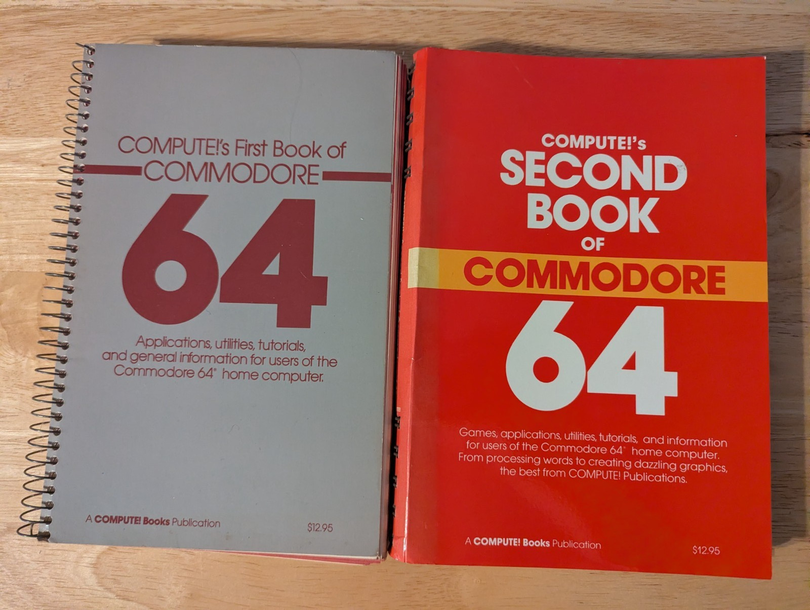 Compute's First & Second Book of Commodore 64/ Spiral Bound/ Vintage 83 ...