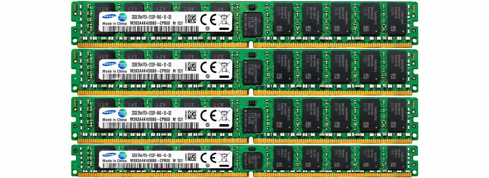 Samsung 128gb 4x32 2133MHz ECC RDIMM Server RAM