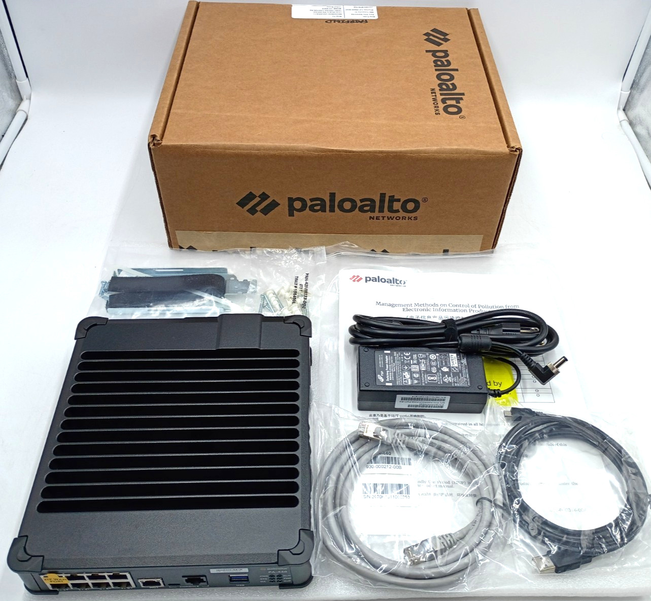 Palo Alto PA-440 Next-Gen Firewall PAN-PA-440 Complete with Box GREAT CONDITION Palo Alto PA-440 Next-Gen Firewall PAN-PA-440 Complete with Box GREAT CONDITION